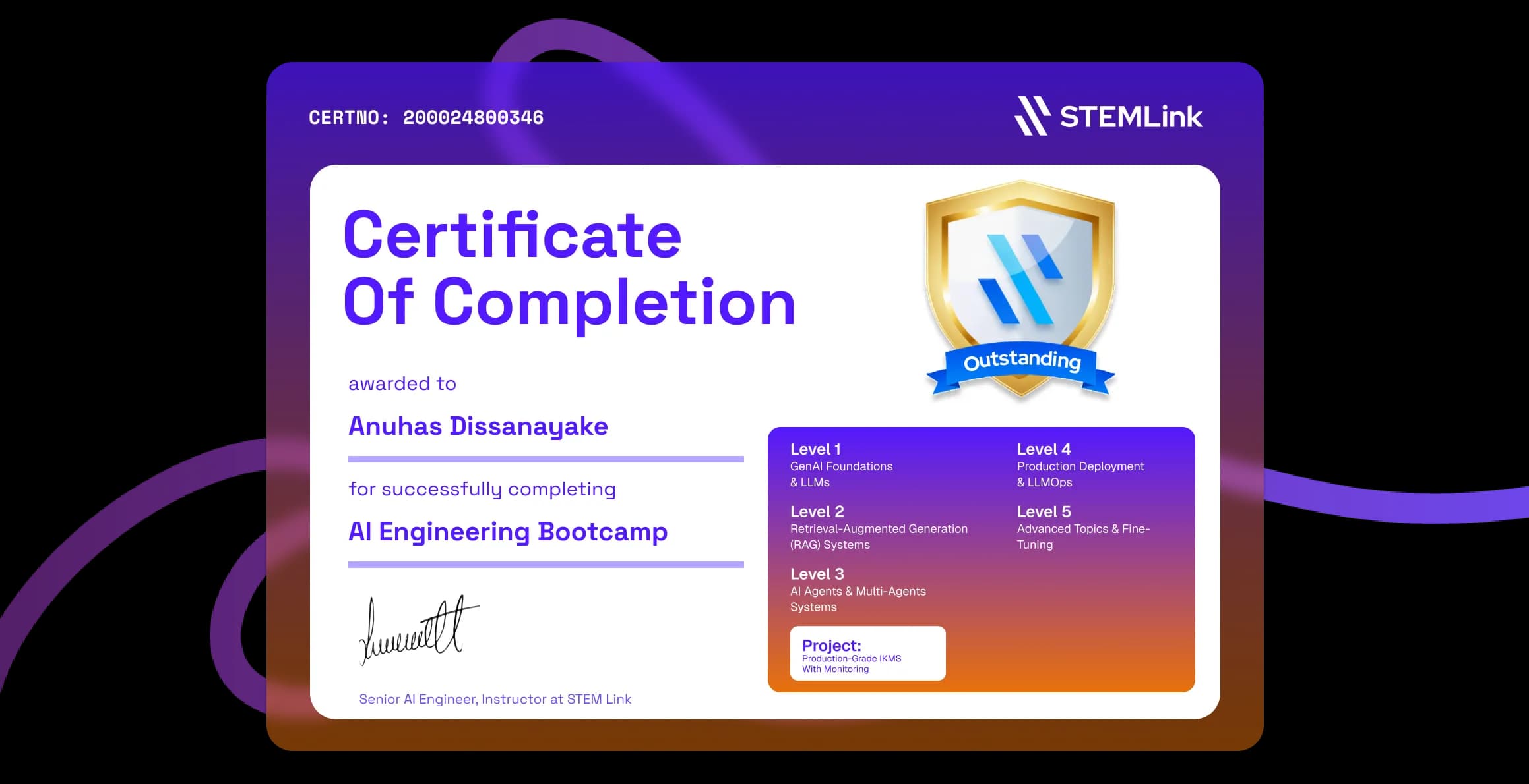 Software Engineering Professional Certificate