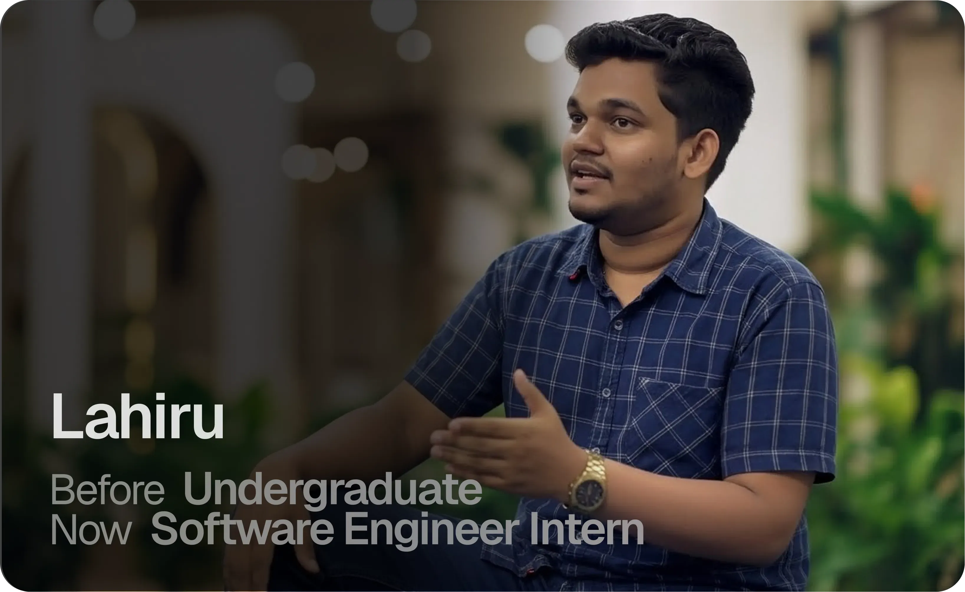 Graduate testimonial 3